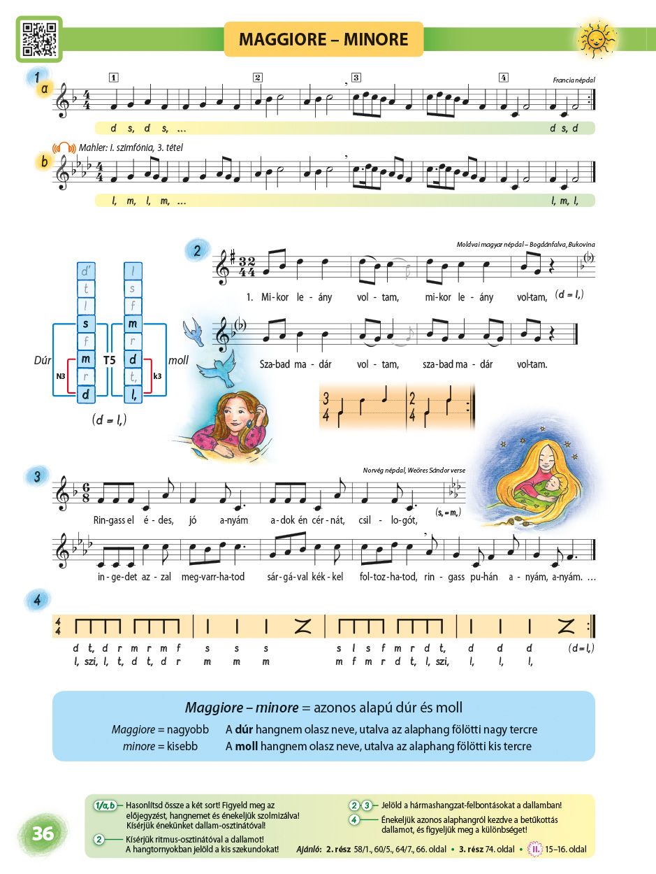 MARGARÉTA zeneismeret tankönyv 3. • QR-kódokkal