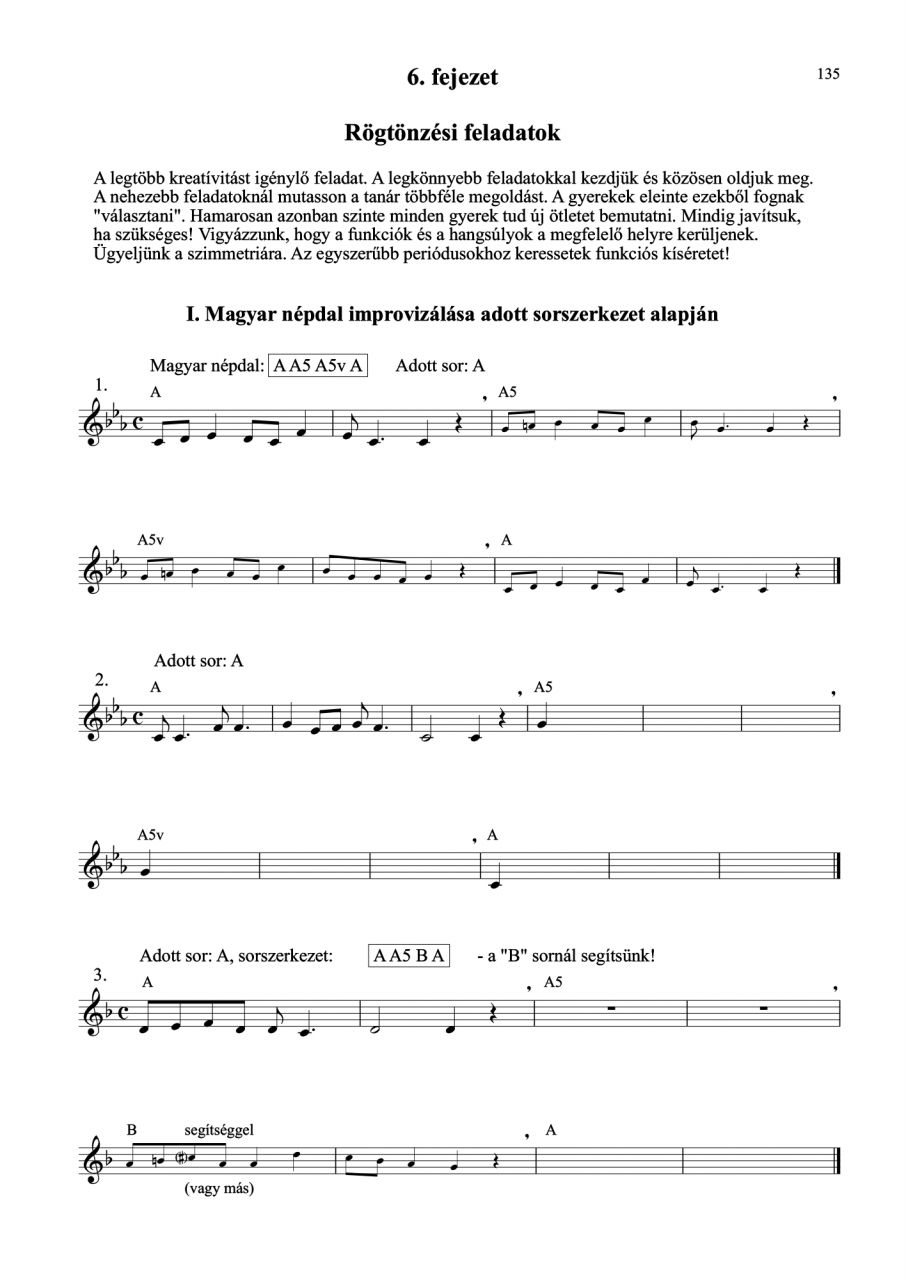 Zenei készségfejlesztő feladatgyűjtemény <br />– 1. kötet
